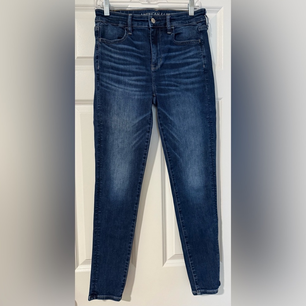 American Eagle Outfitters Women's Dark Wash Skinny Jeans